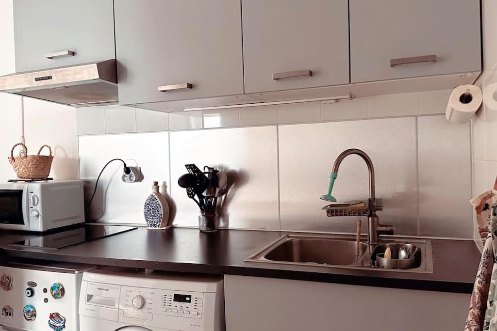 Studio Cozy Pour 2 Personnes Paris Bercyアパートメント エクステリア 写真